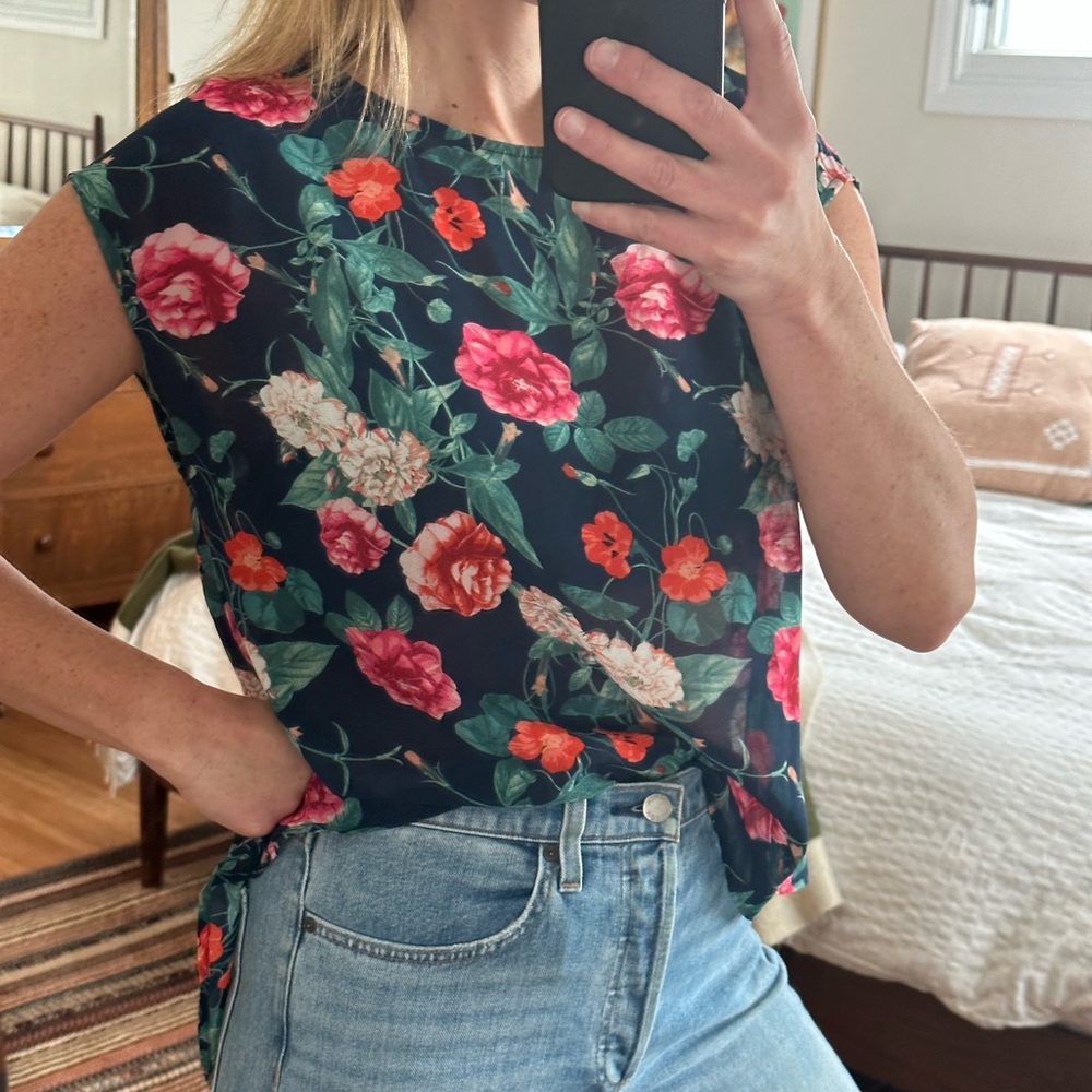 Vintage floral shirt